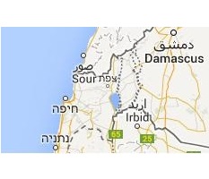 מפת הצפון עבור שירותי מנעולן