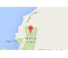מפת עבור שירותי מנעולן בקיסריה
